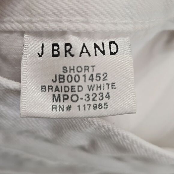 JBrand White Denim Cutoff Shorts 30 - Picture 7 of 8